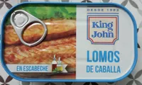Lomos de caballa en escabeche