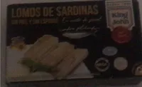 Lomos de sardinas sin piel y sin espinas