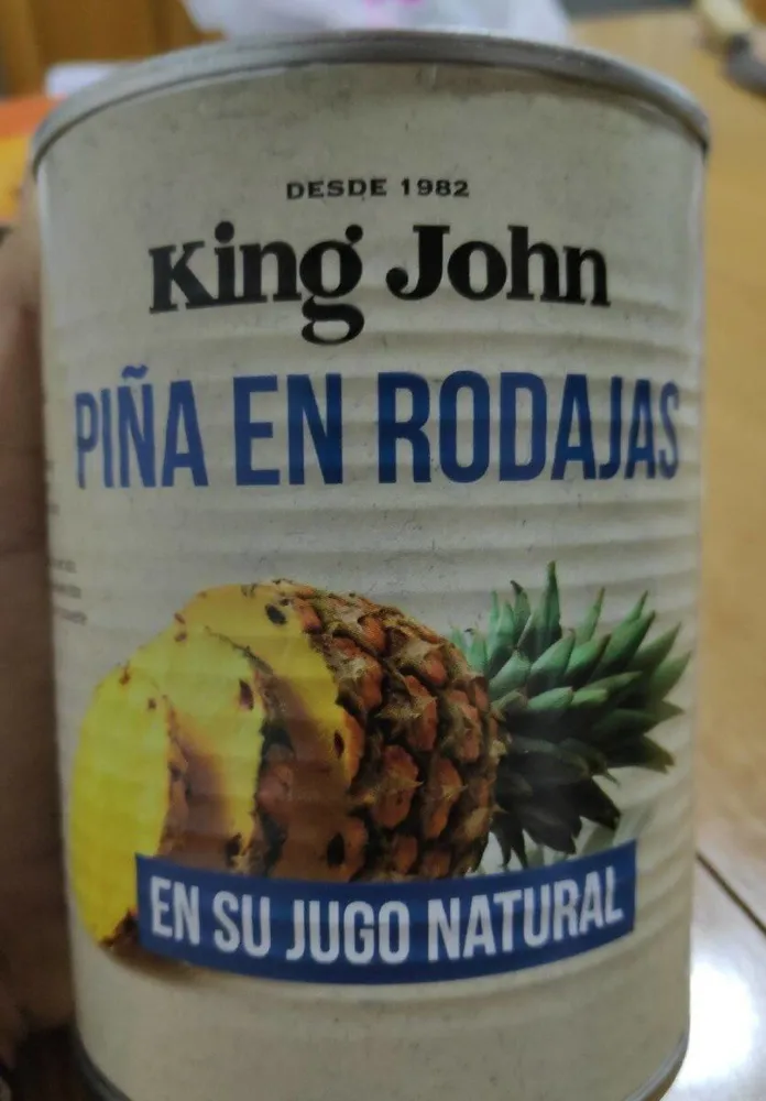 Piña en rodajas