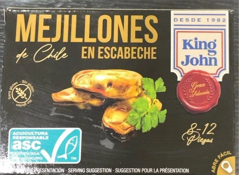 Mejillones  escabeche