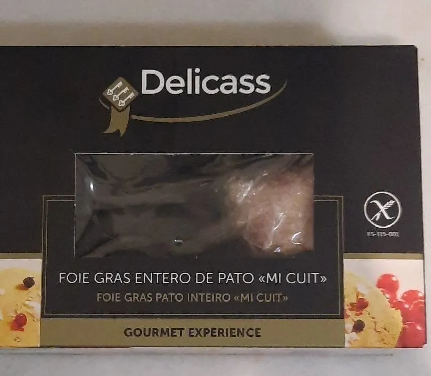FOIE GRAS ENTERO DE PATO MI CUIT