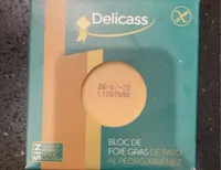 Bloc foie gras de pato