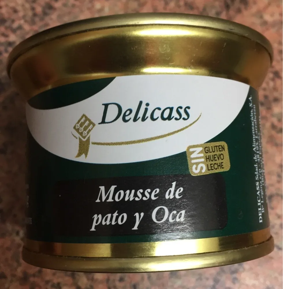 Mousse de pato y oca