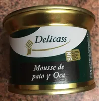 Mousse de pato y oca