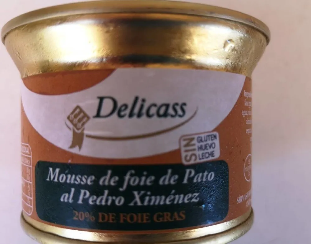 Mousse de foie de Pato al Pedro Ximénez