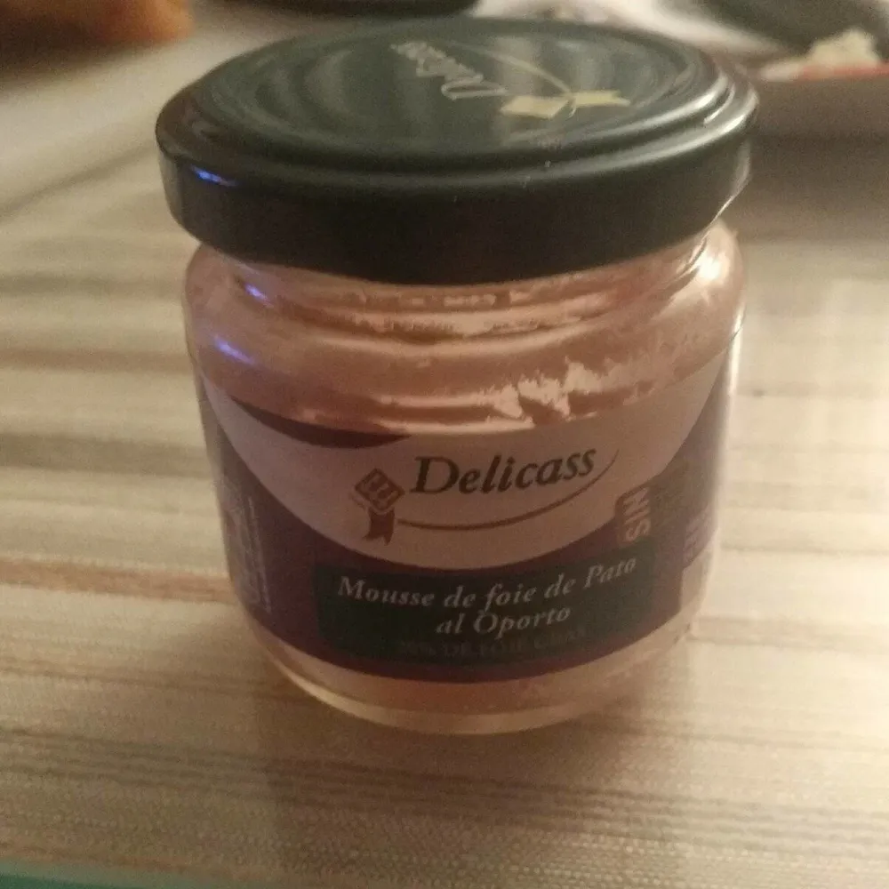 Mousse de foie de Pato al Oporto