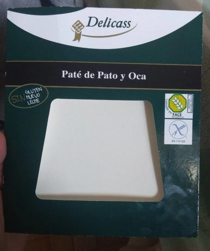 Paté de pato y oca