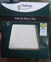 Paté de pato y oca