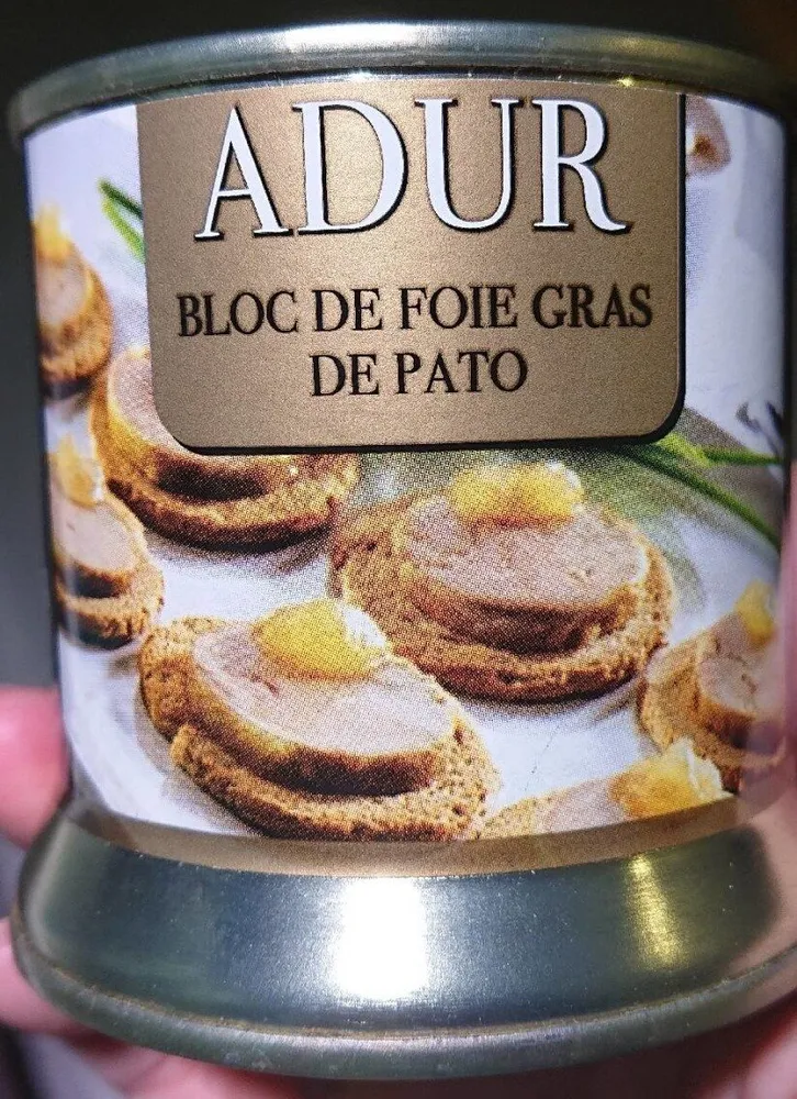 Bloc de foie gras de pato