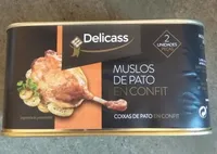 Muslos de pato en confit