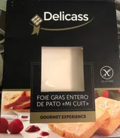 Foie gras de pato mi cuit