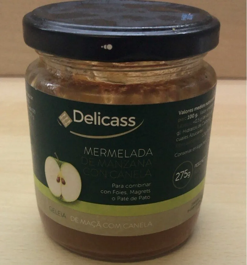 Mermelada de manzana con canela