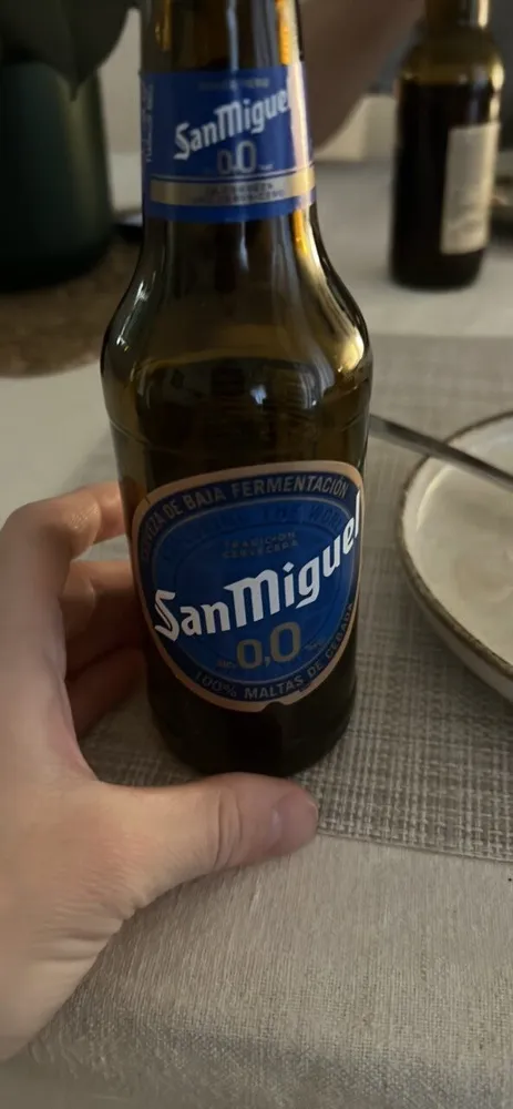 Cerveza 0,0% sin alcohol