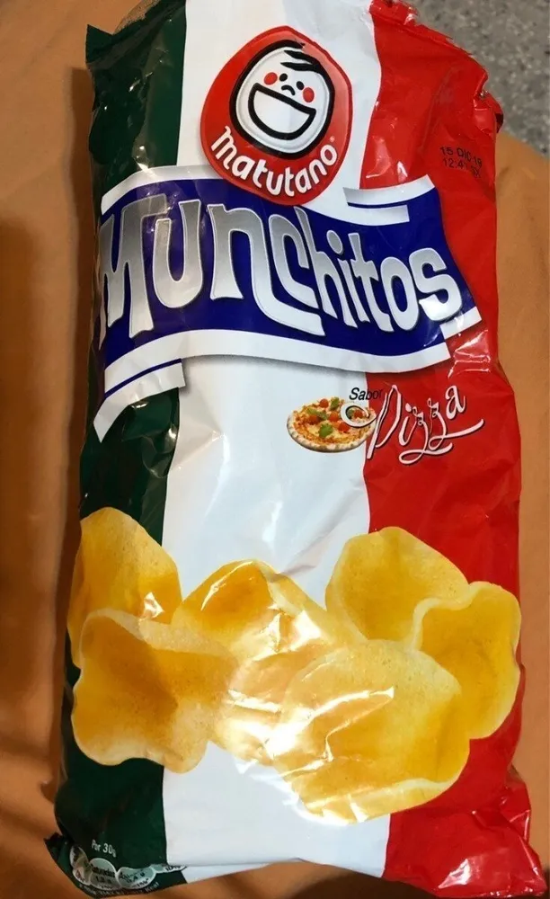 Munchitos sabor pizza