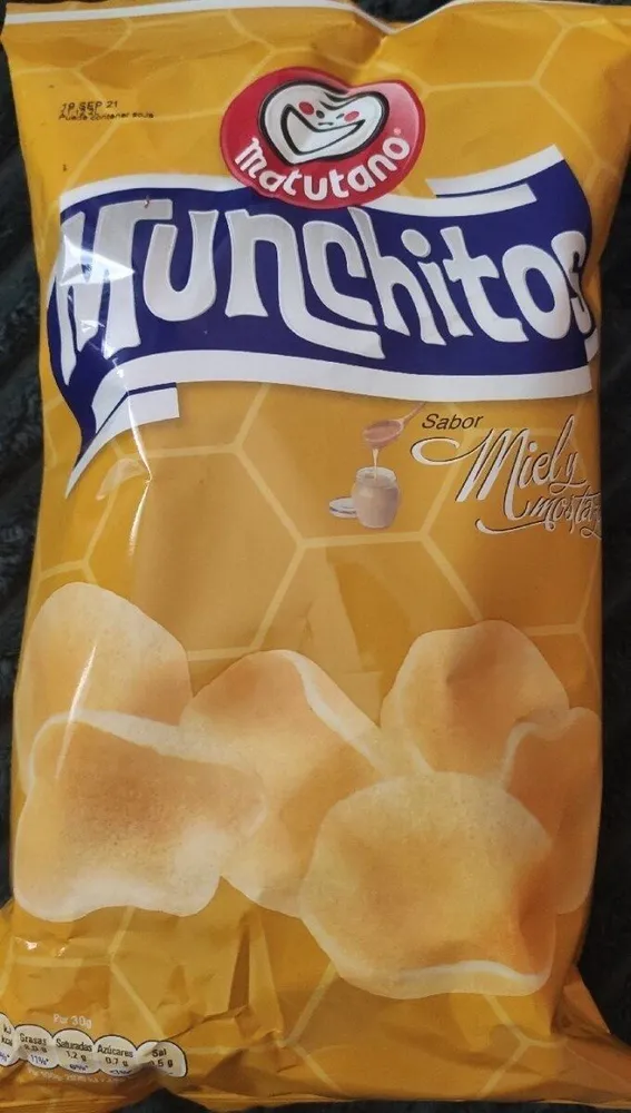Munchitos sabor miel y mostaza