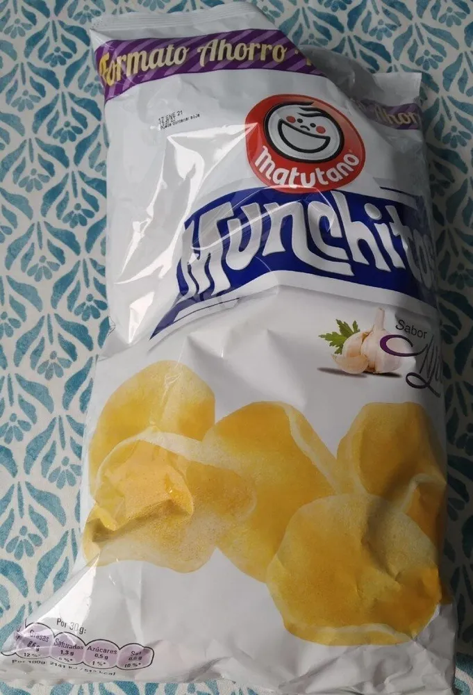 Munchitos sabor ajillo