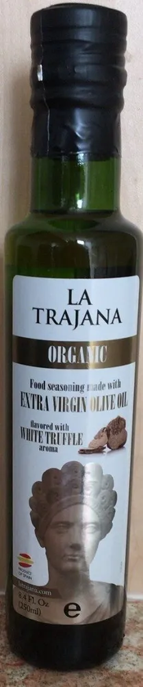 Extra virgin olive oil favored with white truffle