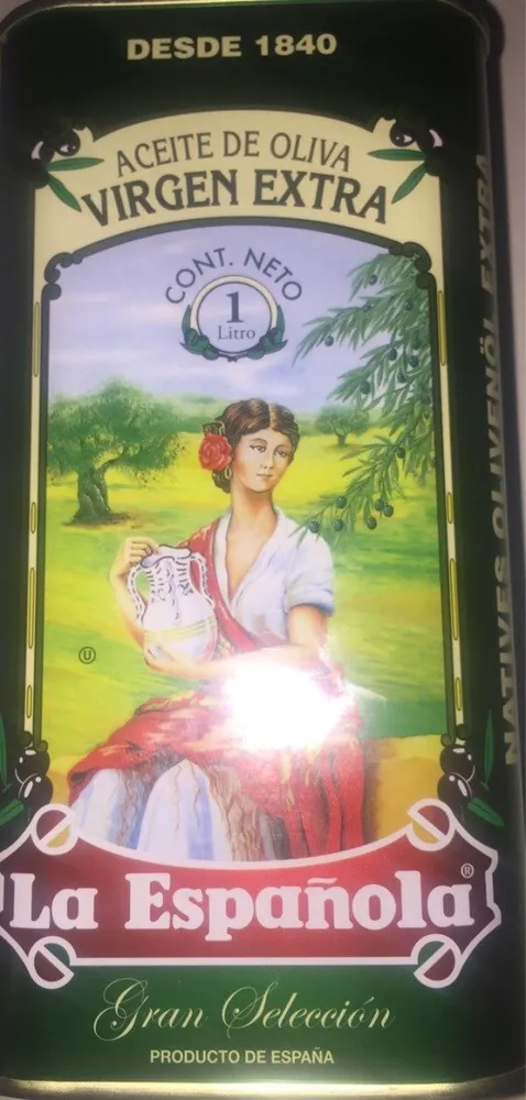 Olive Oil La Espanola Extra Virgin, Tin