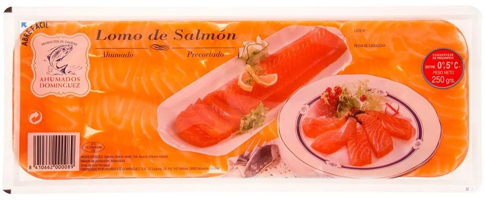 Lomos de salmón