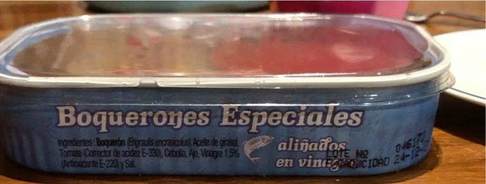 Boquerones en vinagre