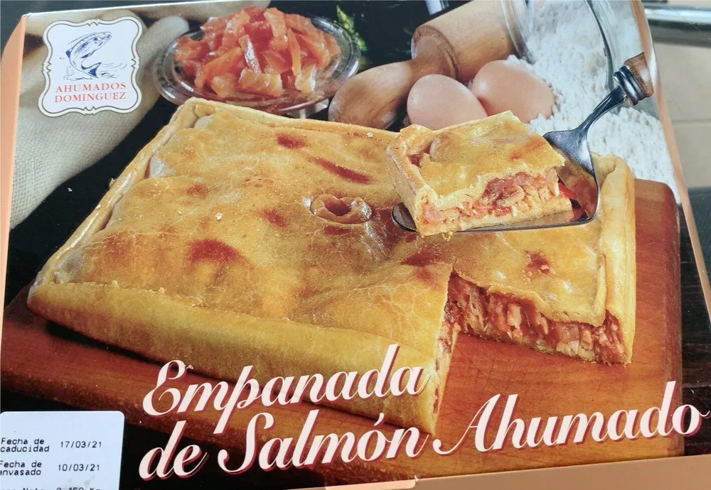 Empanada de salmon ahumado