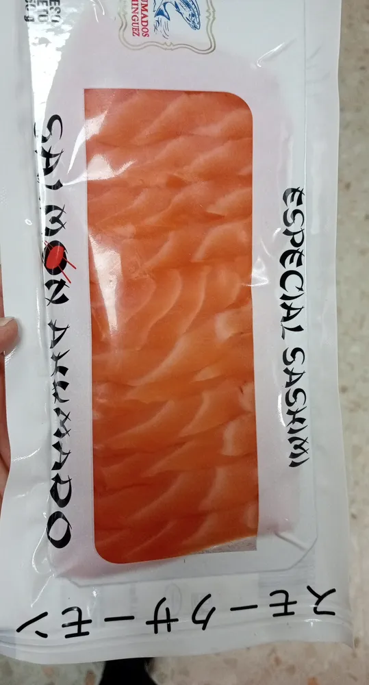 Salmon Ahumado Sashimi