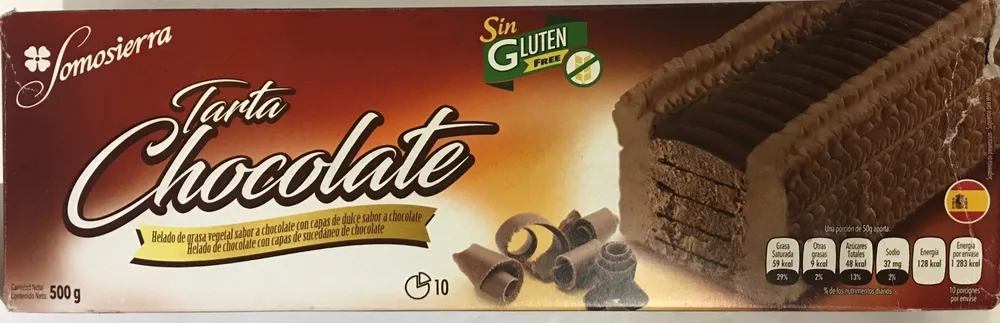 Tarta de chocolate
