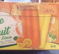 Polos de naranja y limón
