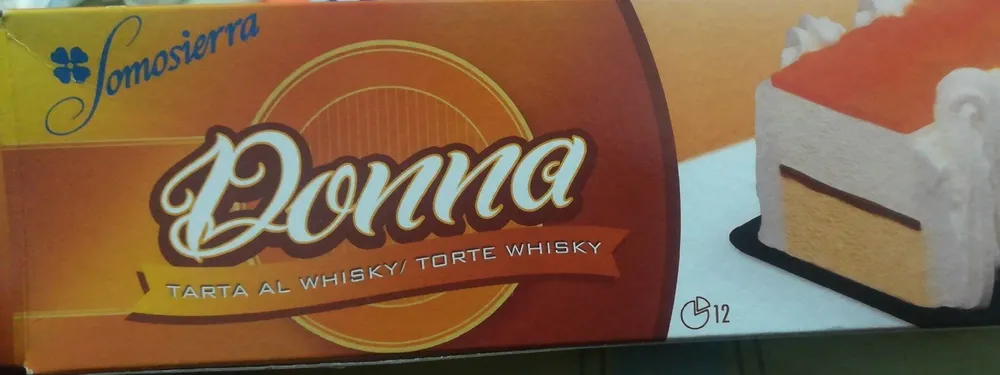Tarta al whisky