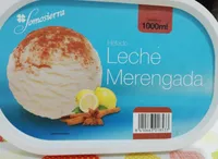 Helado de leche merengada tarrina