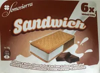 Sandwich sabor nata chocolate