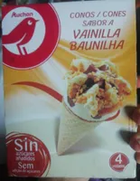 Conos de vainilla