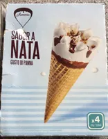 Helado sabor a nata