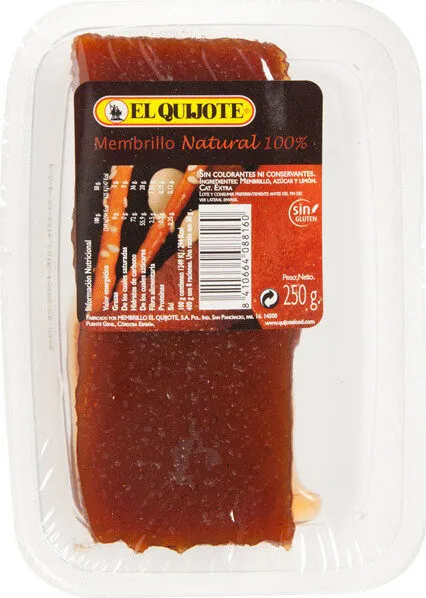 El Quijote 100% Membrillo Natural
