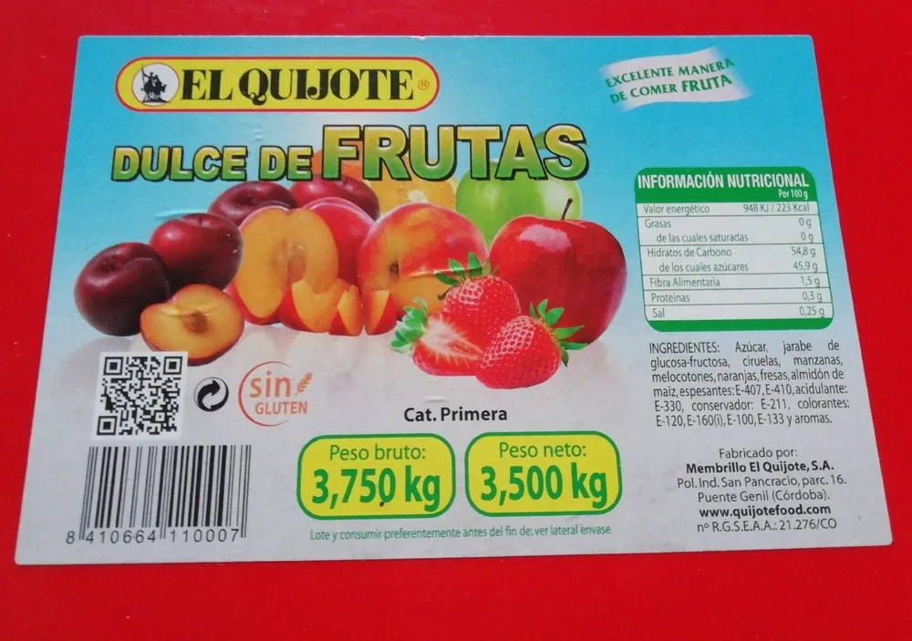 Dulce de frutas