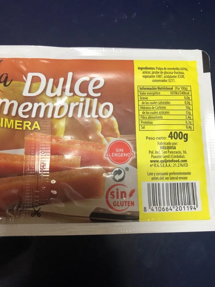Dulce de membrillo