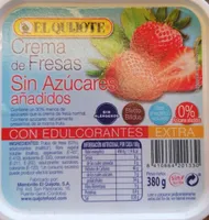 Crema de fresas