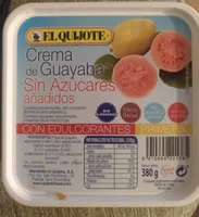 Crema de guayaba sin azúcares