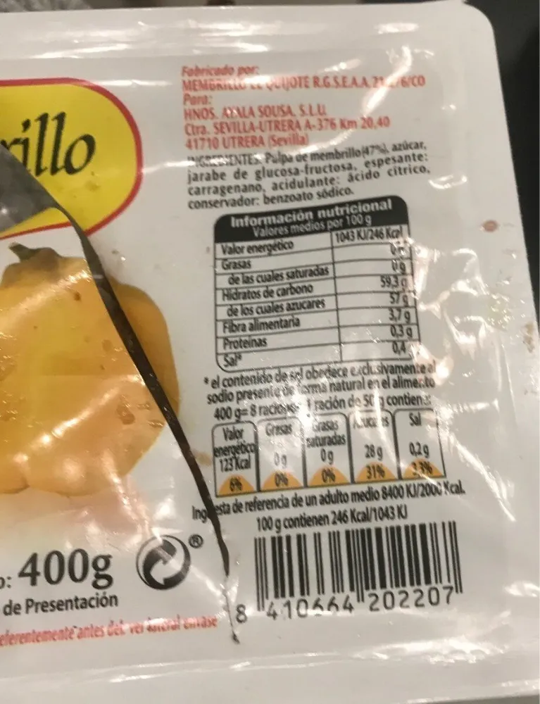 Dulce de membrillo