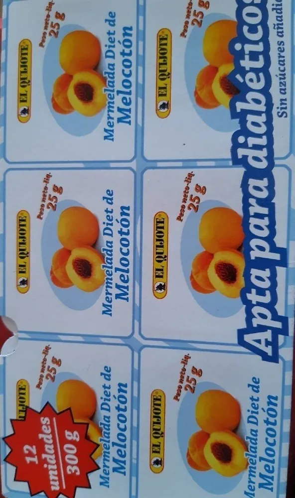 Mermelada diet melocotón