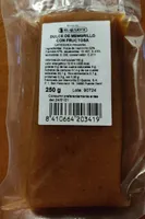 Dulce de membrillo con fructosa