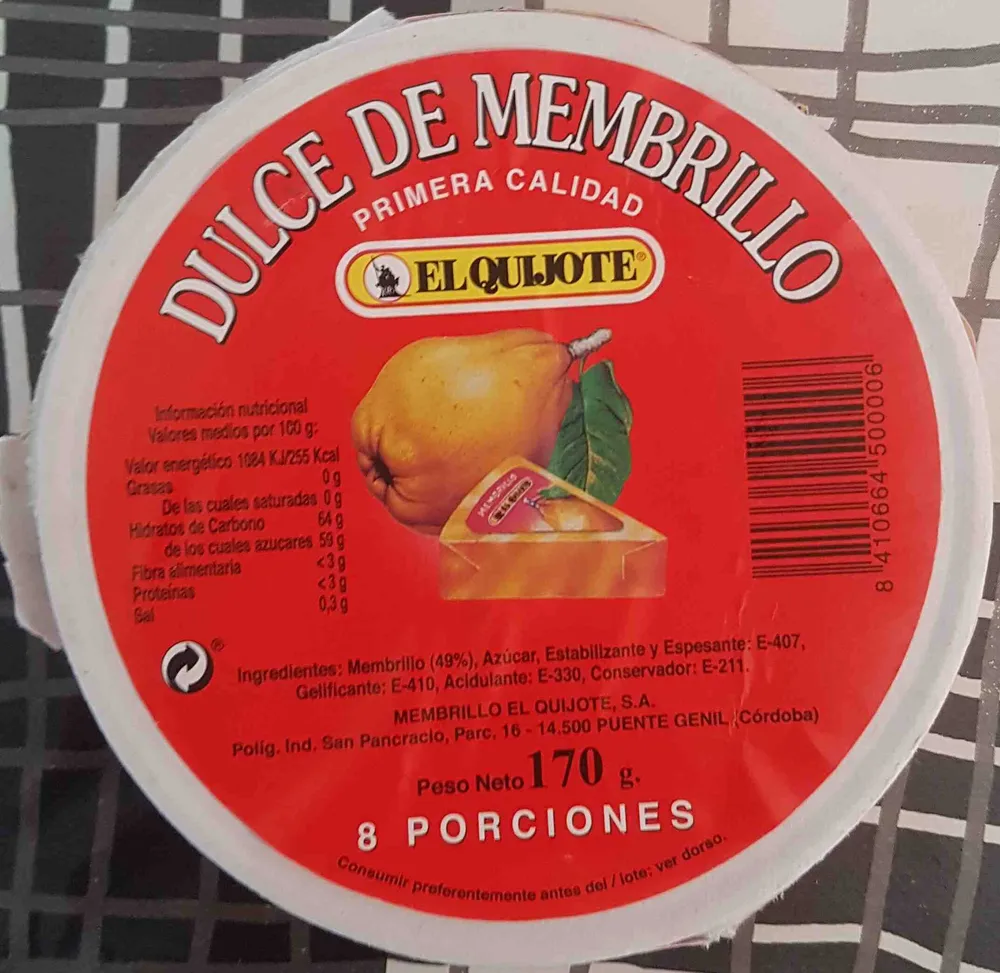 Dulce de membrillo
