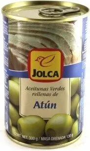 Aceitunas rellenas de atún