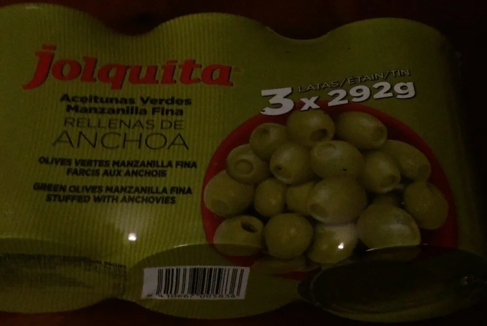 Aceitunas con anchoas