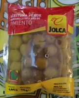 Aceituna verde manzanilla rellena de pimiento