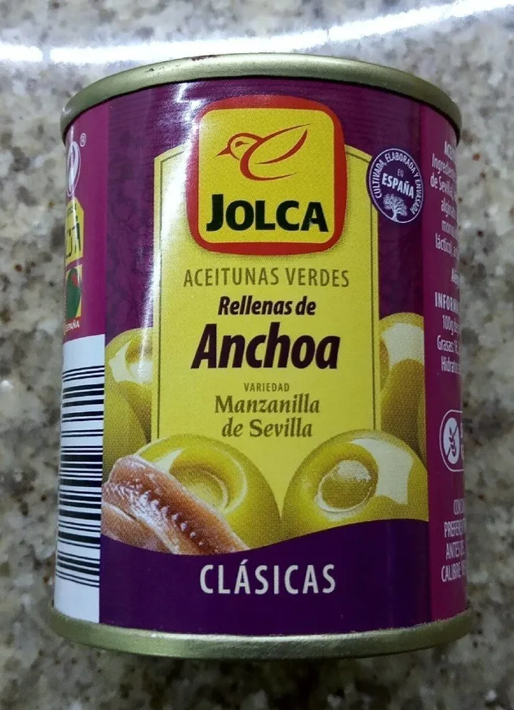 Aceitunas rellenas anchoa