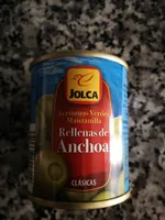 Aceituna manzanilla fina relleno anchoa