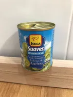 Aceituna manzanilla fina relleno anchoa suaves 35% menos sal