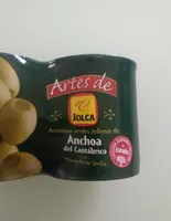 Aceitunas rellenas de anchoa del cantábrico
