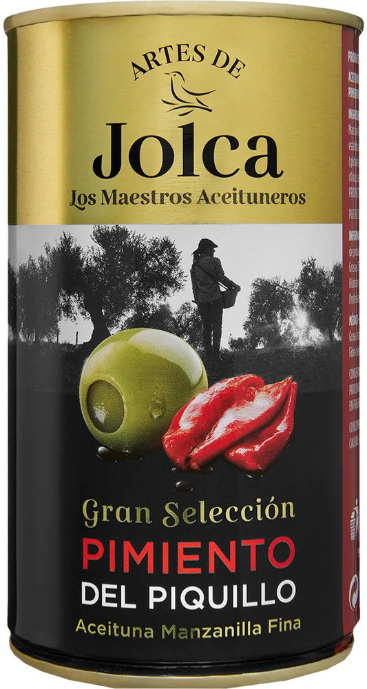 Aceitunas rellenas con pimiento del Piquillo